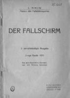 Minow L. Der Fallschirm. – Engels: Deutscher Staasverlag, 1935.