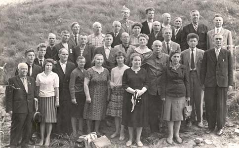 Члены 2-й делегации советских немцев. Июнь 1965 г.