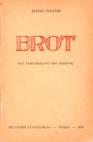 Tolstoi A. Brot. Die Verteidigung von Zarizyn. – Engels: Deutscher Staasverlag, 1939.