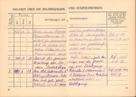 Трудовая книжка Б.К. Шамне, 1903 г.р., лаборанта ботанического кабинета Немгоспединститута с 1 февраля 1938 г., выданная 17 января 1939 г.