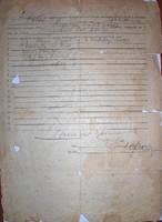 Акт на имущество, составленный при депортации семьи Баумунг из с. Гуссенбах в сентябре 1941 г.