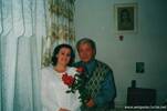 Я со своим учителем Маратом Тулеубаевичем Кожимовым на моем 50-летнем юбилее. Павлодар, 8 ноября 2000 г.
